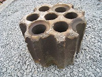 特殊形状のレンガ（壁に埋め込む）
