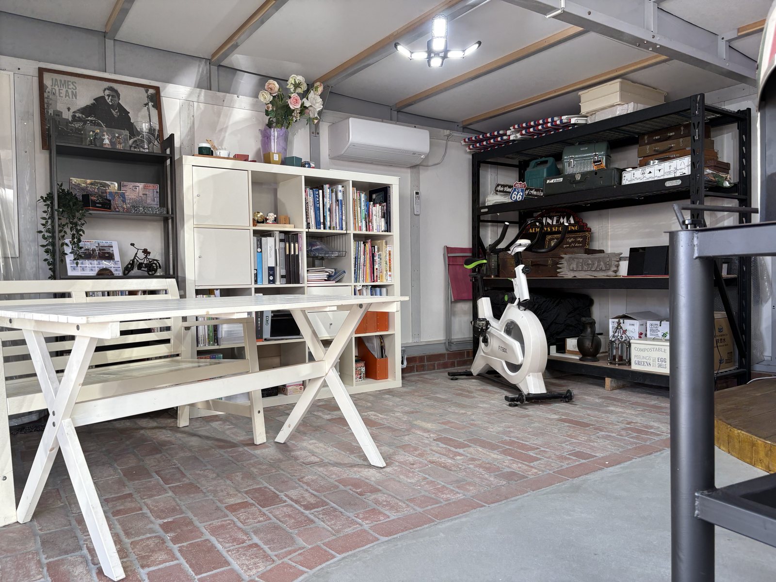 屋内の展示