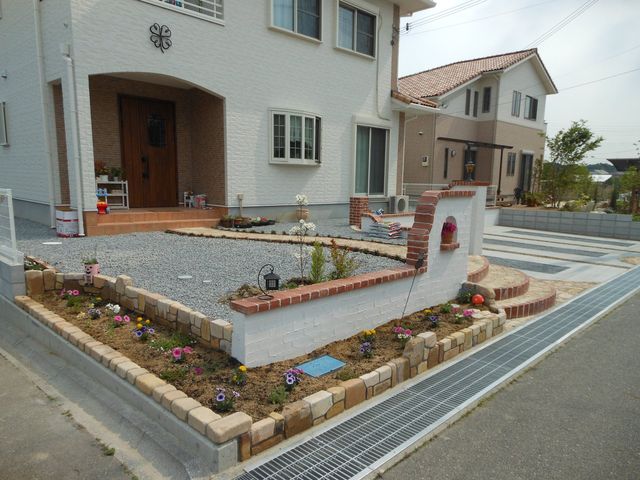 アンティークMIXの花壇
